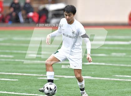 Thumbnail 1 in De La Salle vs. Orange Lutheran (Adidas So Cal College Showcase) photogallery.