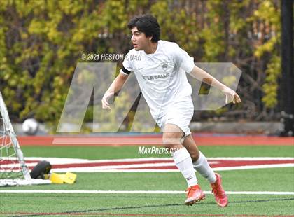 Thumbnail 3 in De La Salle vs. Orange Lutheran (Adidas So Cal College Showcase) photogallery.