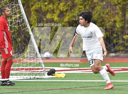 Thumbnail 1 in De La Salle vs. Orange Lutheran (Adidas So Cal College Showcase) photogallery.