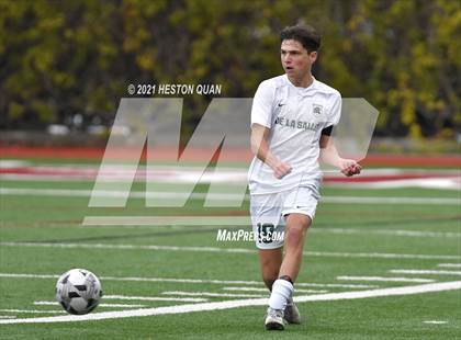 Thumbnail 2 in De La Salle vs. Orange Lutheran (Adidas So Cal College Showcase) photogallery.