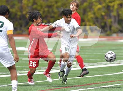 Thumbnail 3 in De La Salle vs. Orange Lutheran (Adidas So Cal College Showcase) photogallery.