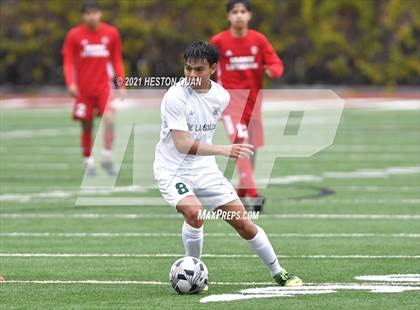 Thumbnail 3 in De La Salle vs. Orange Lutheran (Adidas So Cal College Showcase) photogallery.