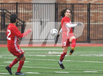 Thumbnail 2 in De La Salle vs. Orange Lutheran (Adidas So Cal College Showcase) photogallery.