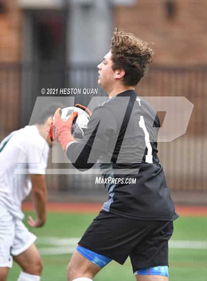 Thumbnail 1 in De La Salle vs. Orange Lutheran (Adidas So Cal College Showcase) photogallery.
