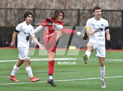 Thumbnail 1 in De La Salle vs. Orange Lutheran (Adidas So Cal College Showcase) photogallery.