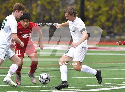 Thumbnail 1 in De La Salle vs. Orange Lutheran (Adidas So Cal College Showcase) photogallery.