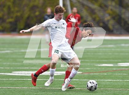 Thumbnail 3 in De La Salle vs. Orange Lutheran (Adidas So Cal College Showcase) photogallery.