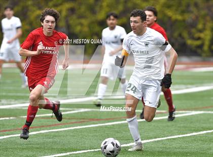 Thumbnail 2 in De La Salle vs. Orange Lutheran (Adidas So Cal College Showcase) photogallery.