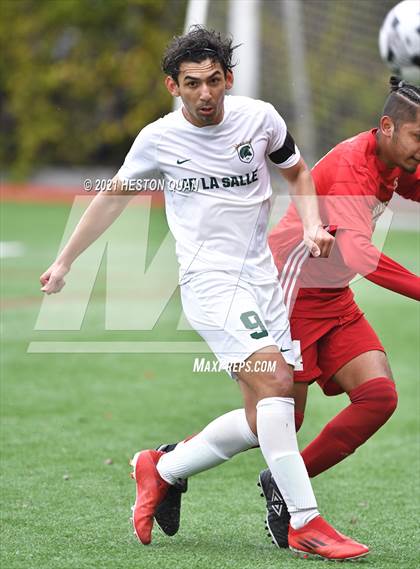 Thumbnail 3 in De La Salle vs. Orange Lutheran (Adidas So Cal College Showcase) photogallery.