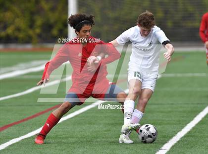 Thumbnail 1 in De La Salle vs. Orange Lutheran (Adidas So Cal College Showcase) photogallery.