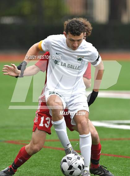 Thumbnail 1 in De La Salle vs. Orange Lutheran (Adidas So Cal College Showcase) photogallery.