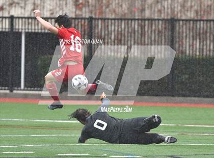 Thumbnail 3 in De La Salle vs. Orange Lutheran (Adidas So Cal College Showcase) photogallery.