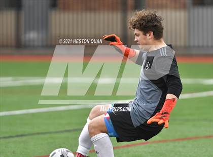Thumbnail 2 in De La Salle vs. Orange Lutheran (Adidas So Cal College Showcase) photogallery.