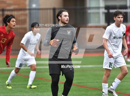 Thumbnail 2 in De La Salle vs. Orange Lutheran (Adidas So Cal College Showcase) photogallery.