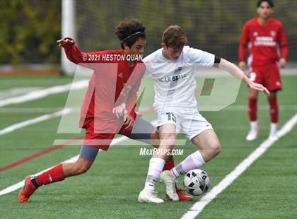Thumbnail 3 in De La Salle vs. Orange Lutheran (Adidas So Cal College Showcase) photogallery.