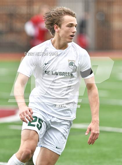 Thumbnail 3 in De La Salle vs. Orange Lutheran (Adidas So Cal College Showcase) photogallery.