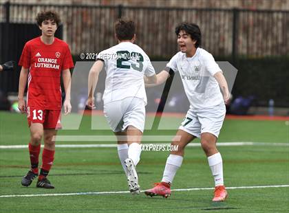 Thumbnail 1 in De La Salle vs. Orange Lutheran (Adidas So Cal College Showcase) photogallery.