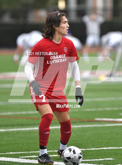 Thumbnail 1 in De La Salle vs. Orange Lutheran (Adidas So Cal College Showcase) photogallery.