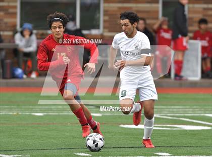 Thumbnail 3 in De La Salle vs. Orange Lutheran (Adidas So Cal College Showcase) photogallery.
