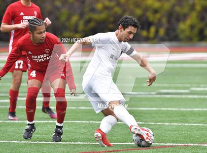 Thumbnail 2 in De La Salle vs. Orange Lutheran (Adidas So Cal College Showcase) photogallery.