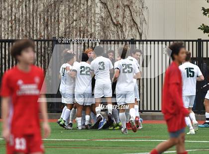 Thumbnail 3 in De La Salle vs. Orange Lutheran (Adidas So Cal College Showcase) photogallery.