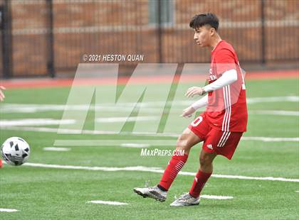 Thumbnail 2 in De La Salle vs. Orange Lutheran (Adidas So Cal College Showcase) photogallery.