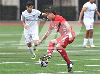 Thumbnail 3 in De La Salle vs. Orange Lutheran (Adidas So Cal College Showcase) photogallery.