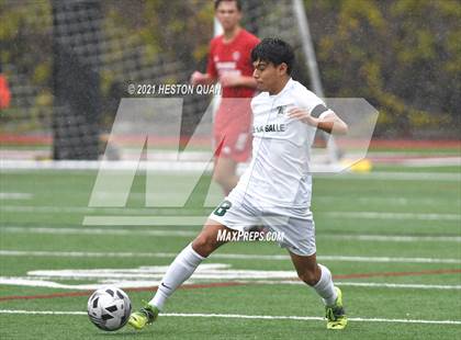 Thumbnail 1 in De La Salle vs. Orange Lutheran (Adidas So Cal College Showcase) photogallery.