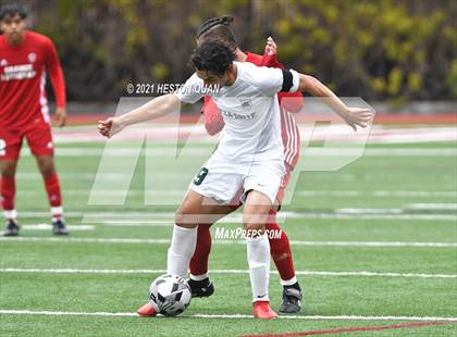 Thumbnail 2 in De La Salle vs. Orange Lutheran (Adidas So Cal College Showcase) photogallery.