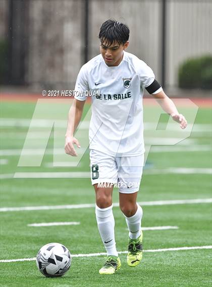 Thumbnail 3 in De La Salle vs. Orange Lutheran (Adidas So Cal College Showcase) photogallery.