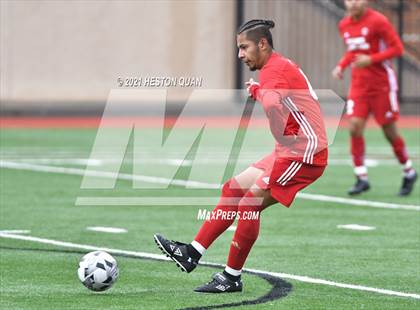 Thumbnail 3 in De La Salle vs. Orange Lutheran (Adidas So Cal College Showcase) photogallery.