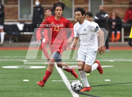 Thumbnail 1 in De La Salle vs. Orange Lutheran (Adidas So Cal College Showcase) photogallery.