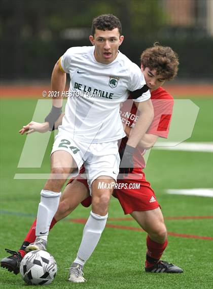 Thumbnail 2 in De La Salle vs. Orange Lutheran (Adidas So Cal College Showcase) photogallery.