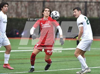 Thumbnail 1 in De La Salle vs. Orange Lutheran (Adidas So Cal College Showcase) photogallery.