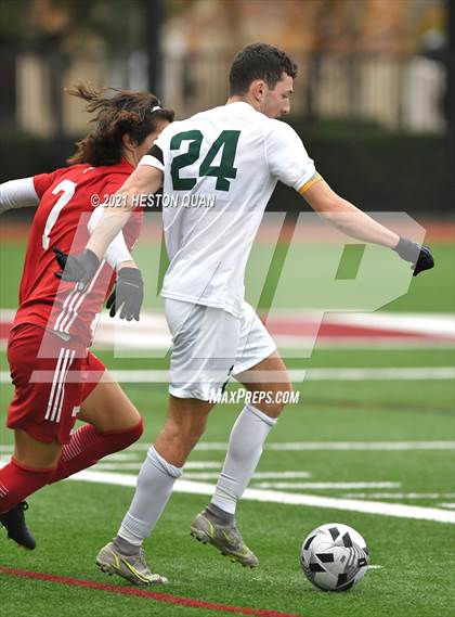 Thumbnail 2 in De La Salle vs. Orange Lutheran (Adidas So Cal College Showcase) photogallery.