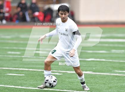 Thumbnail 2 in De La Salle vs. Orange Lutheran (Adidas So Cal College Showcase) photogallery.