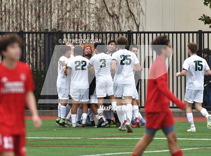 Thumbnail 2 in De La Salle vs. Orange Lutheran (Adidas So Cal College Showcase) photogallery.