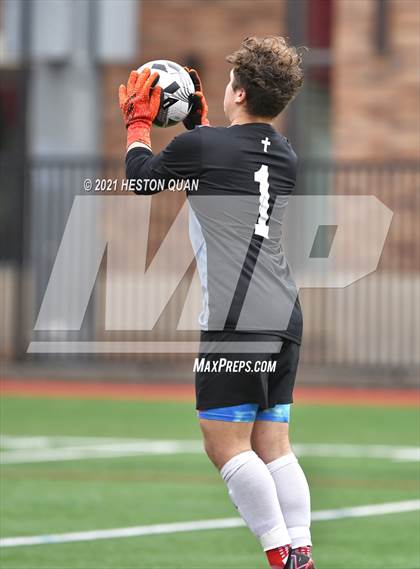 Thumbnail 3 in De La Salle vs. Orange Lutheran (Adidas So Cal College Showcase) photogallery.