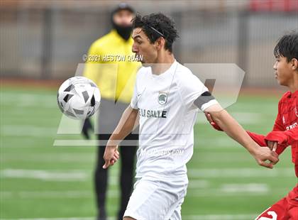 Thumbnail 1 in De La Salle vs. Orange Lutheran (Adidas So Cal College Showcase) photogallery.