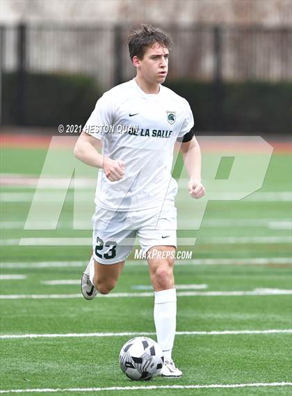 Thumbnail 1 in De La Salle vs. Orange Lutheran (Adidas So Cal College Showcase) photogallery.