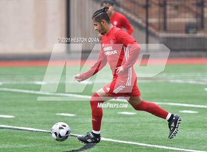 Thumbnail 1 in De La Salle vs. Orange Lutheran (Adidas So Cal College Showcase) photogallery.