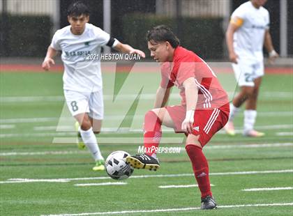 Thumbnail 2 in De La Salle vs. Orange Lutheran (Adidas So Cal College Showcase) photogallery.