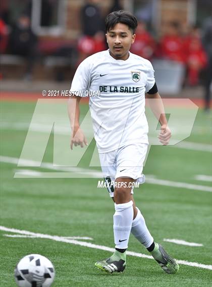 Thumbnail 3 in De La Salle vs. Orange Lutheran (Adidas So Cal College Showcase) photogallery.