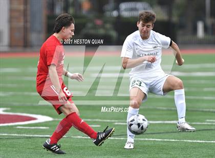 Thumbnail 1 in De La Salle vs. Orange Lutheran (Adidas So Cal College Showcase) photogallery.