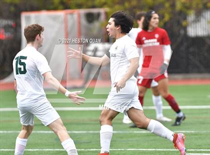 Thumbnail 2 in De La Salle vs. Orange Lutheran (Adidas So Cal College Showcase) photogallery.