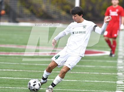 Thumbnail 1 in De La Salle vs. Orange Lutheran (Adidas So Cal College Showcase) photogallery.