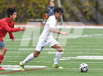 Thumbnail 2 in De La Salle vs. Orange Lutheran (Adidas So Cal College Showcase) photogallery.