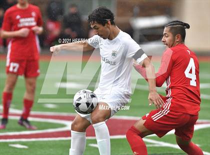 Thumbnail 2 in De La Salle vs. Orange Lutheran (Adidas So Cal College Showcase) photogallery.