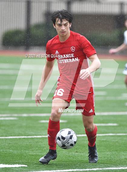 Thumbnail 3 in De La Salle vs. Orange Lutheran (Adidas So Cal College Showcase) photogallery.
