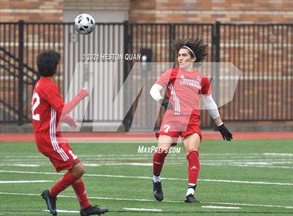 Thumbnail 3 in De La Salle vs. Orange Lutheran (Adidas So Cal College Showcase) photogallery.